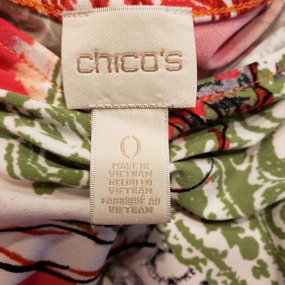 Chico's Multi Print Dress NWOT - Picture 7 of 9
